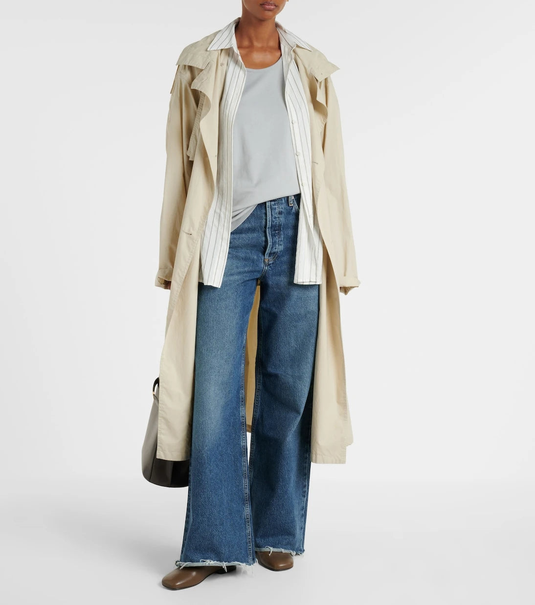 Agolde - Dame high-rise wide-leg jeans