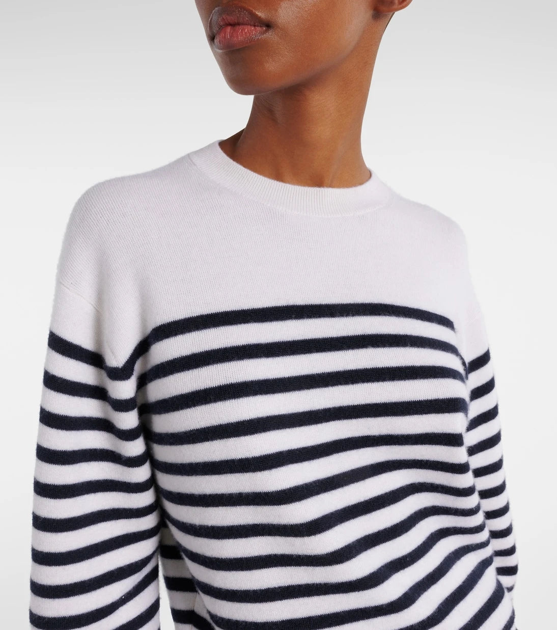 Khaite - Viola striped cashmere-blend sweater
