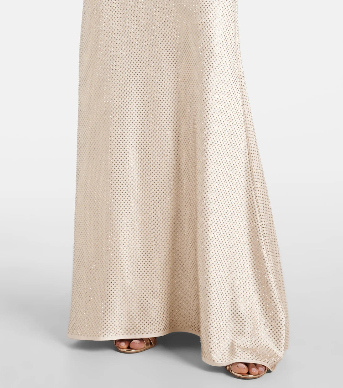 Roland Mouret - Embellished satin gown