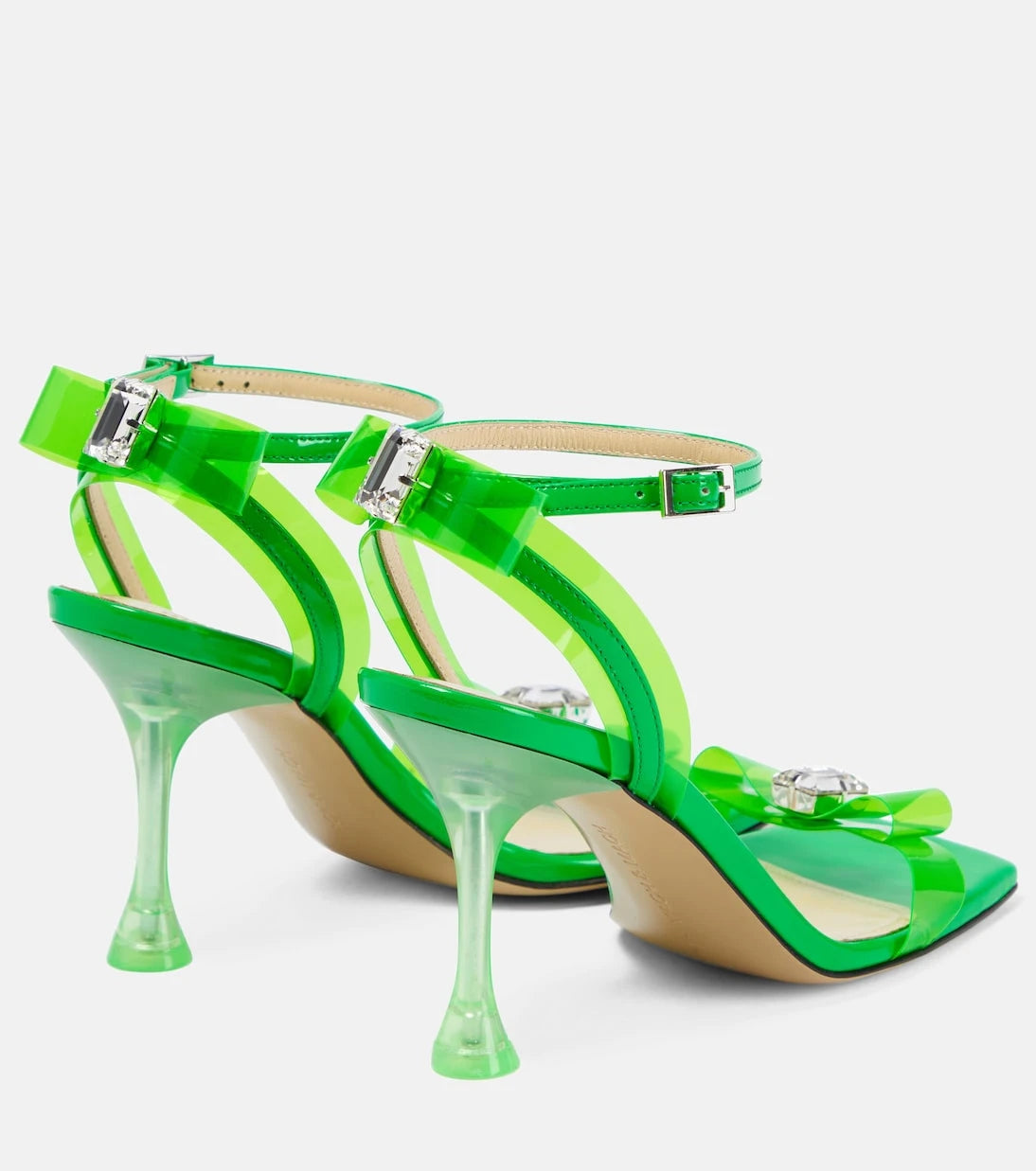 Mach & Mach - Bow-embellished sandals