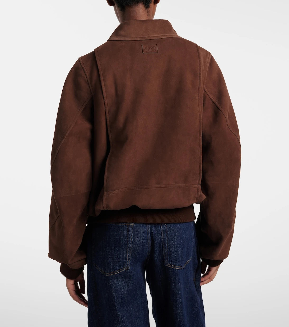 Loewe - Suede blouson jacket