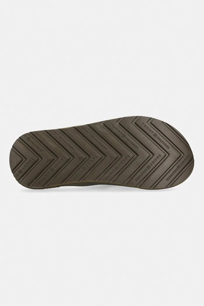 Tommy Hilfiger Erkek Parmak Arası Terlik MOLDED HILFIGER LTH BEACH SANDAL