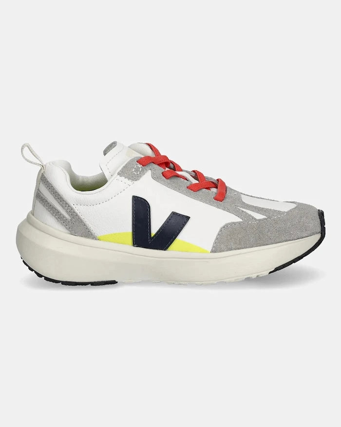 Veja Small Canary Light Çocuk Deri Spor Ayakkabı