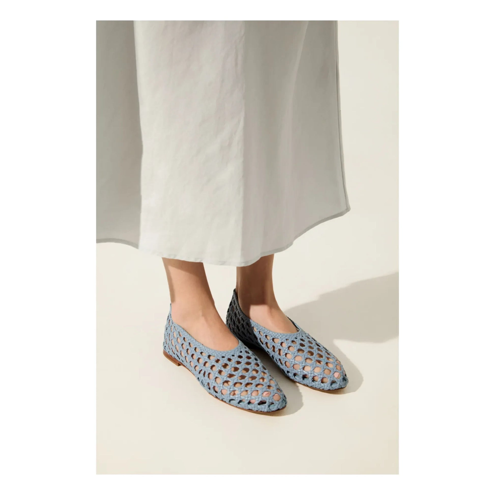 Augusta - Ava ballerinas | Blue