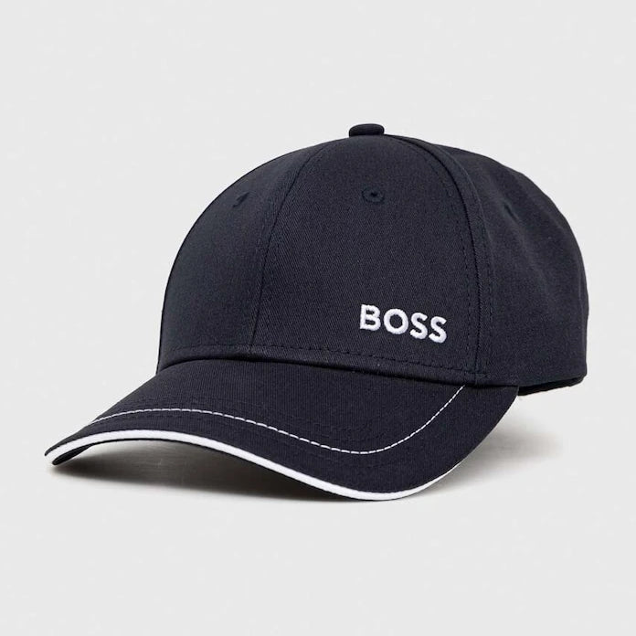Памучна шапка с козирка BOSS GREEN Cap-1
