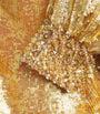 Jenny Packham Gold Sequin Embellished Opium Gown