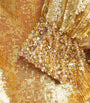 Gold Sequin Embellished Opium Gown