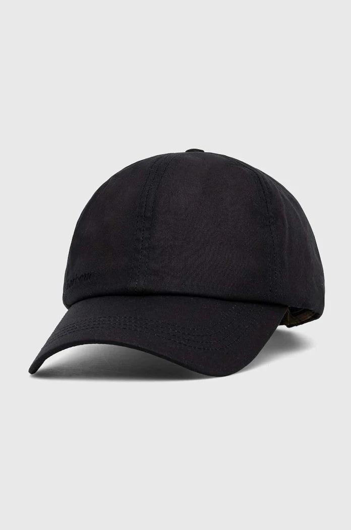 Памучна шапка с козирка Barbour