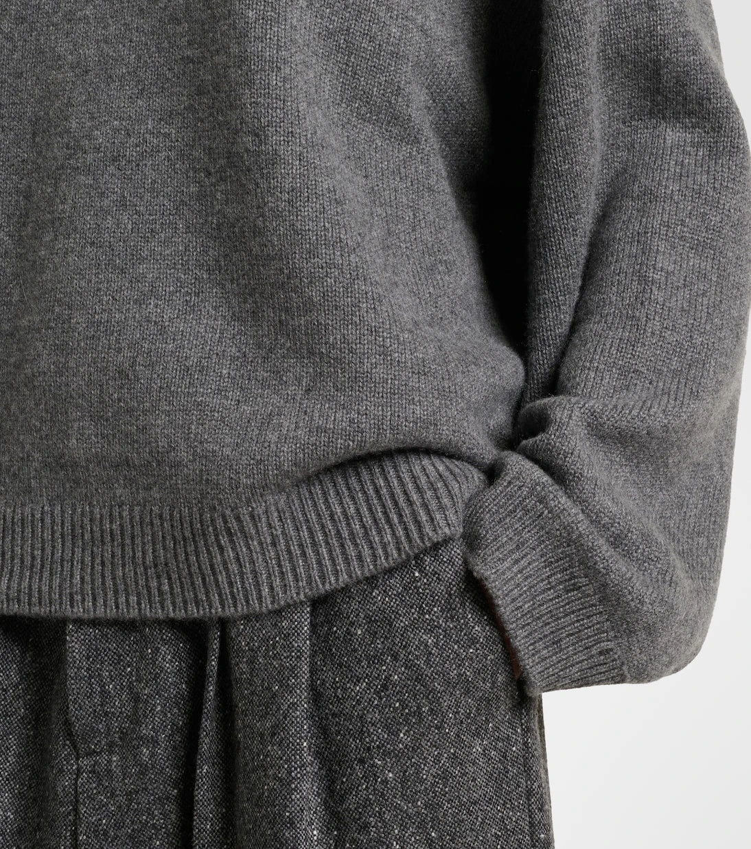 Brunello Cucinelli - Monili cashmere turtleneck sweater