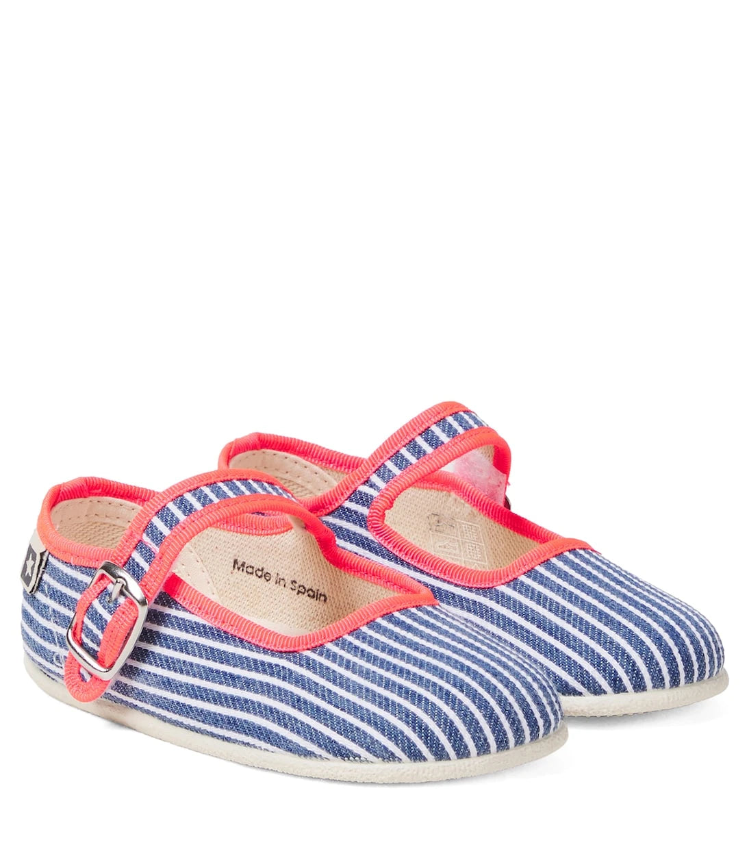Bonton - Striped ballet flats