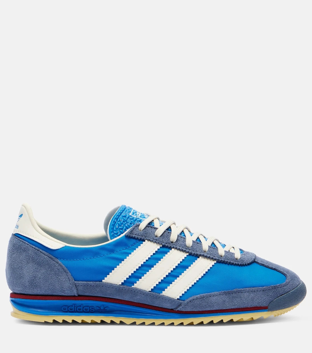 Adidas - أحذية سنيكرز SL 72 OG مزينة بالجلد المدبوغ