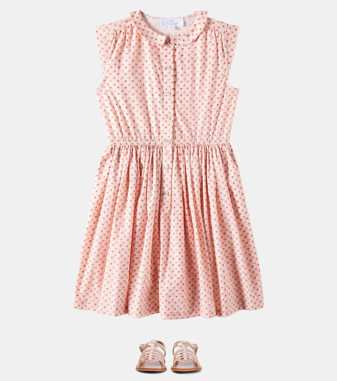 C'era Una Volta - Ines polka-dot cotton dress
