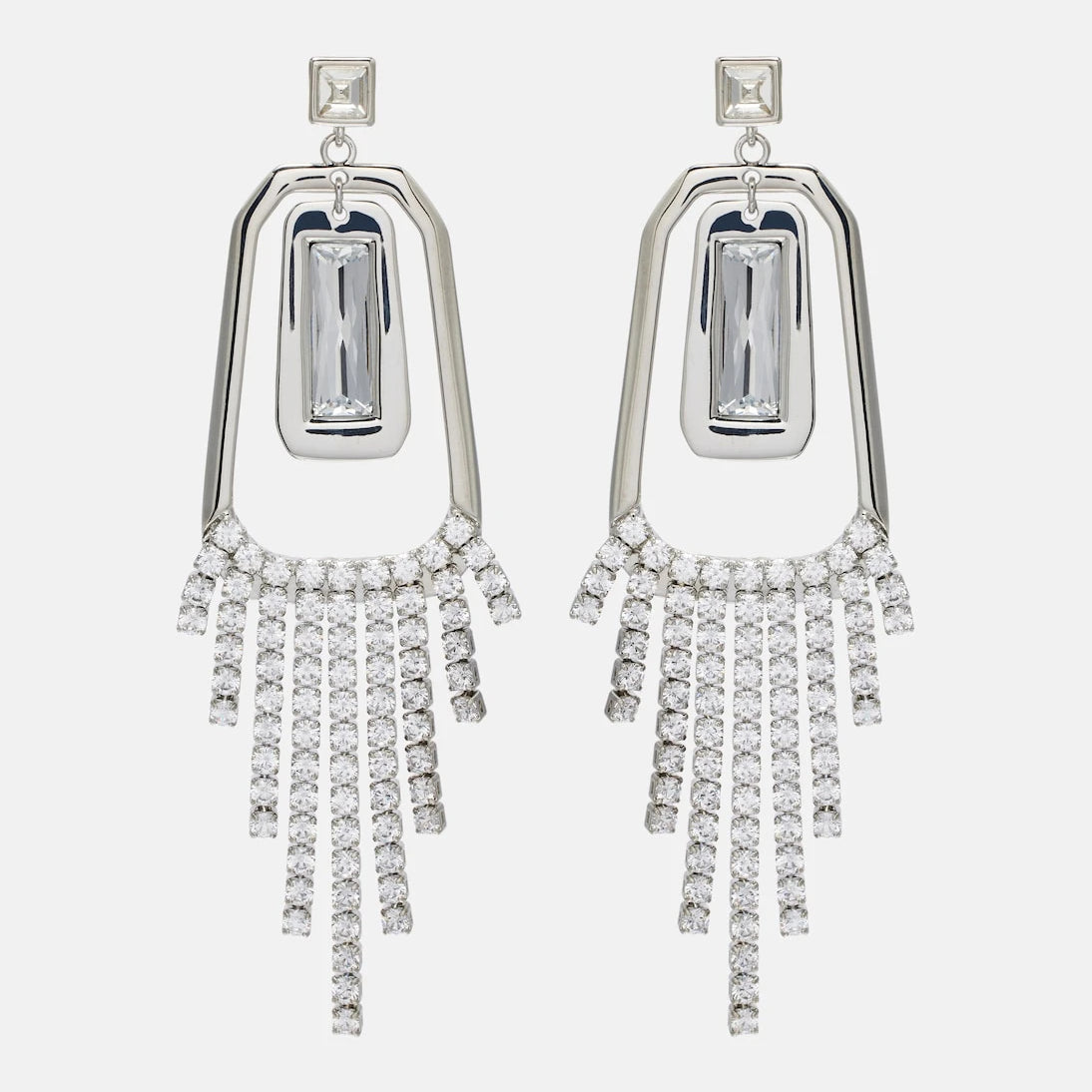 Rebecca Vallance - Embellished pendant earrings