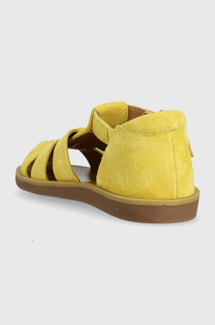 Детски сандали от велур Pom D'api