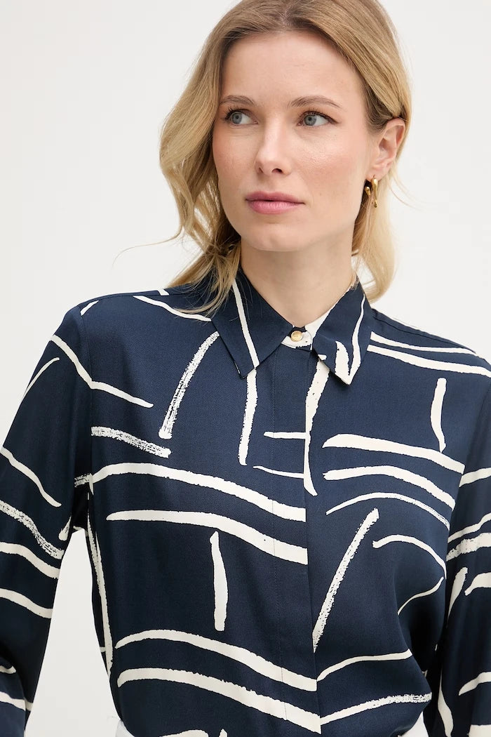Tommy Hilfiger риза дамска от вискоза
