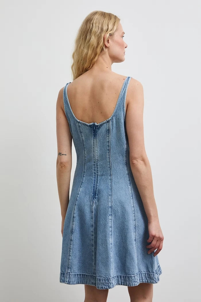 Medicine Denim İspanyol Kesim Elbise