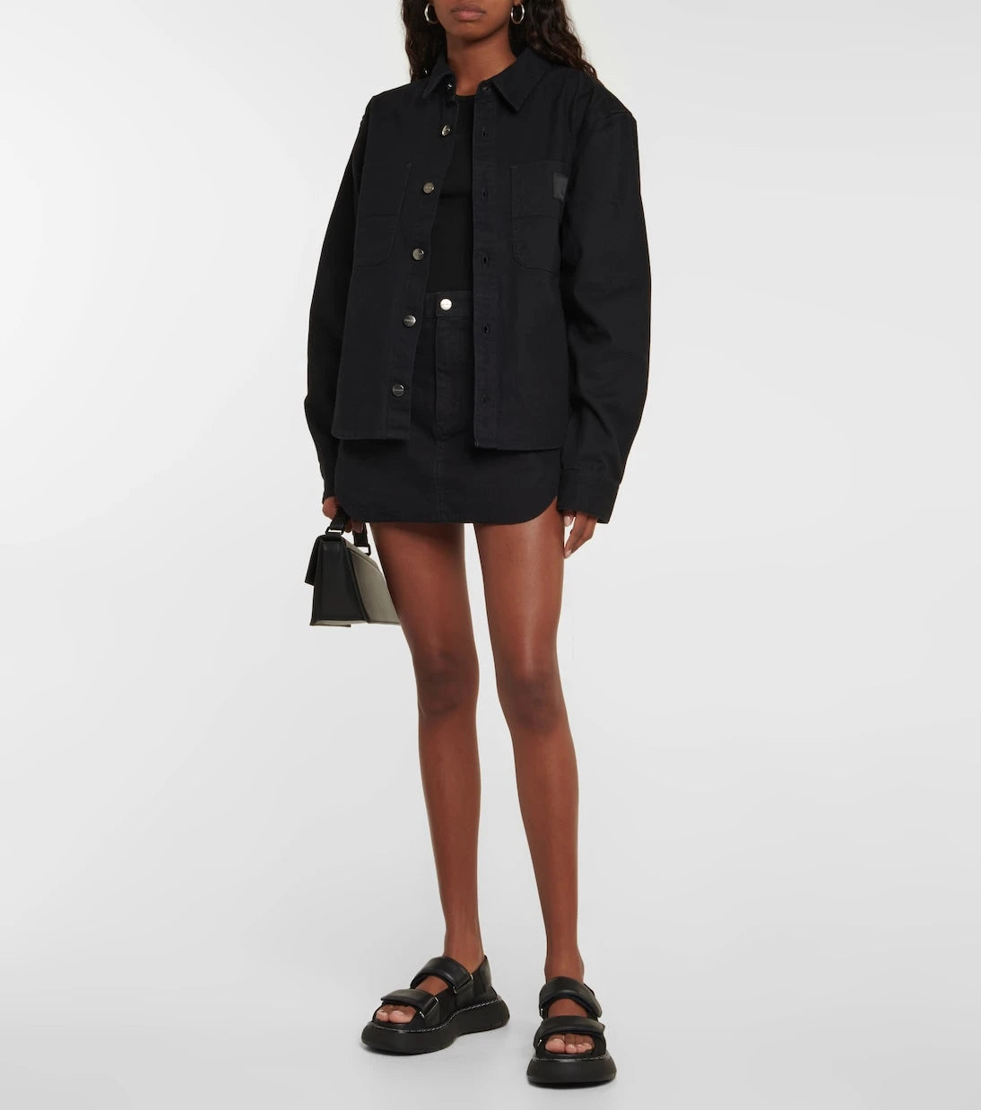 Wardrobe.NYC - x Carhartt WIP تنورة قطنية قصيرة