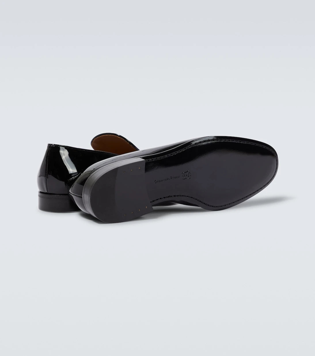 Gianvito Rossi - Jean patent leather loafers