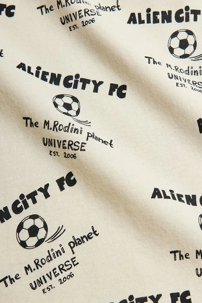 Mini Rodini bebek pamuklu body Alien City FC