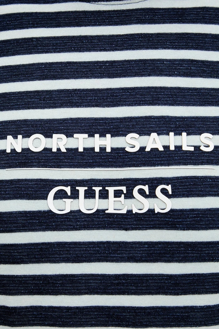 Guess erkek pamuklu x North Sails tişört