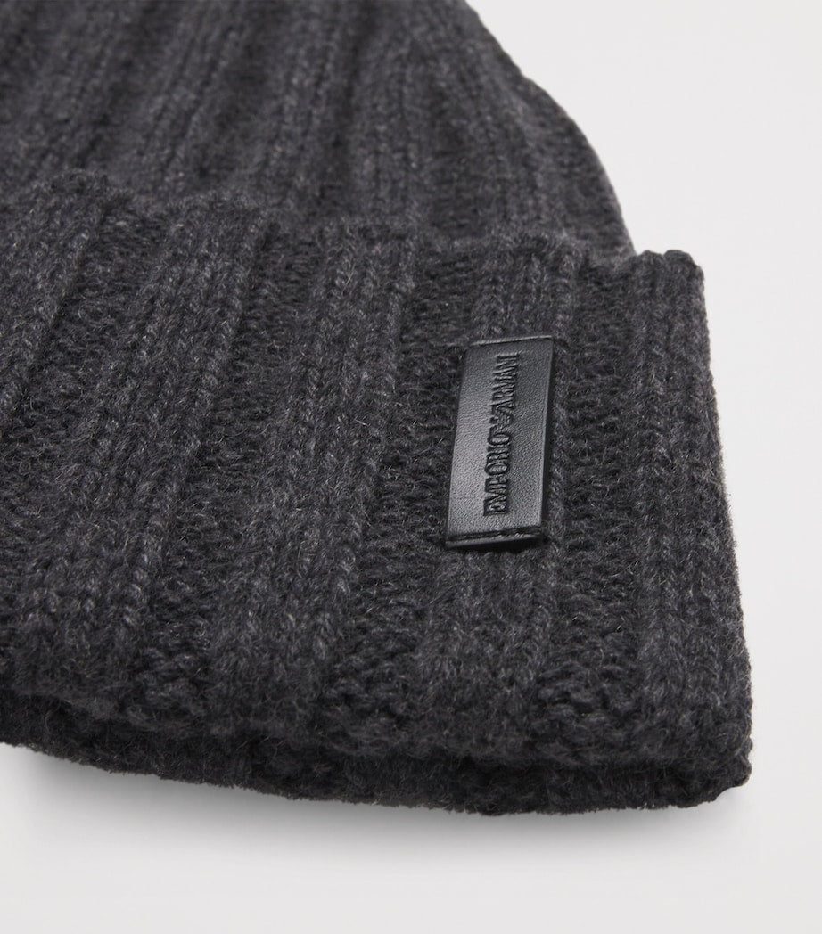 Cashmere Logo Beanie