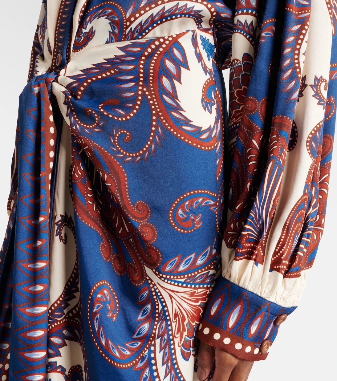 Farm Rio - Arabesque Scarf shirt dress