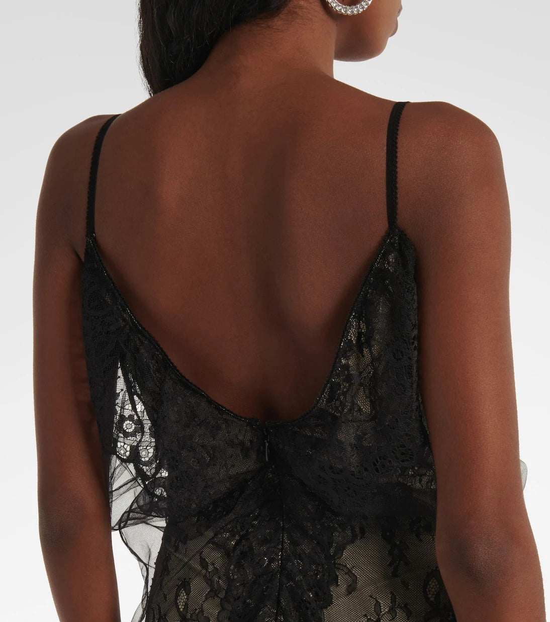 The Attico - Sheer lace bodysuit