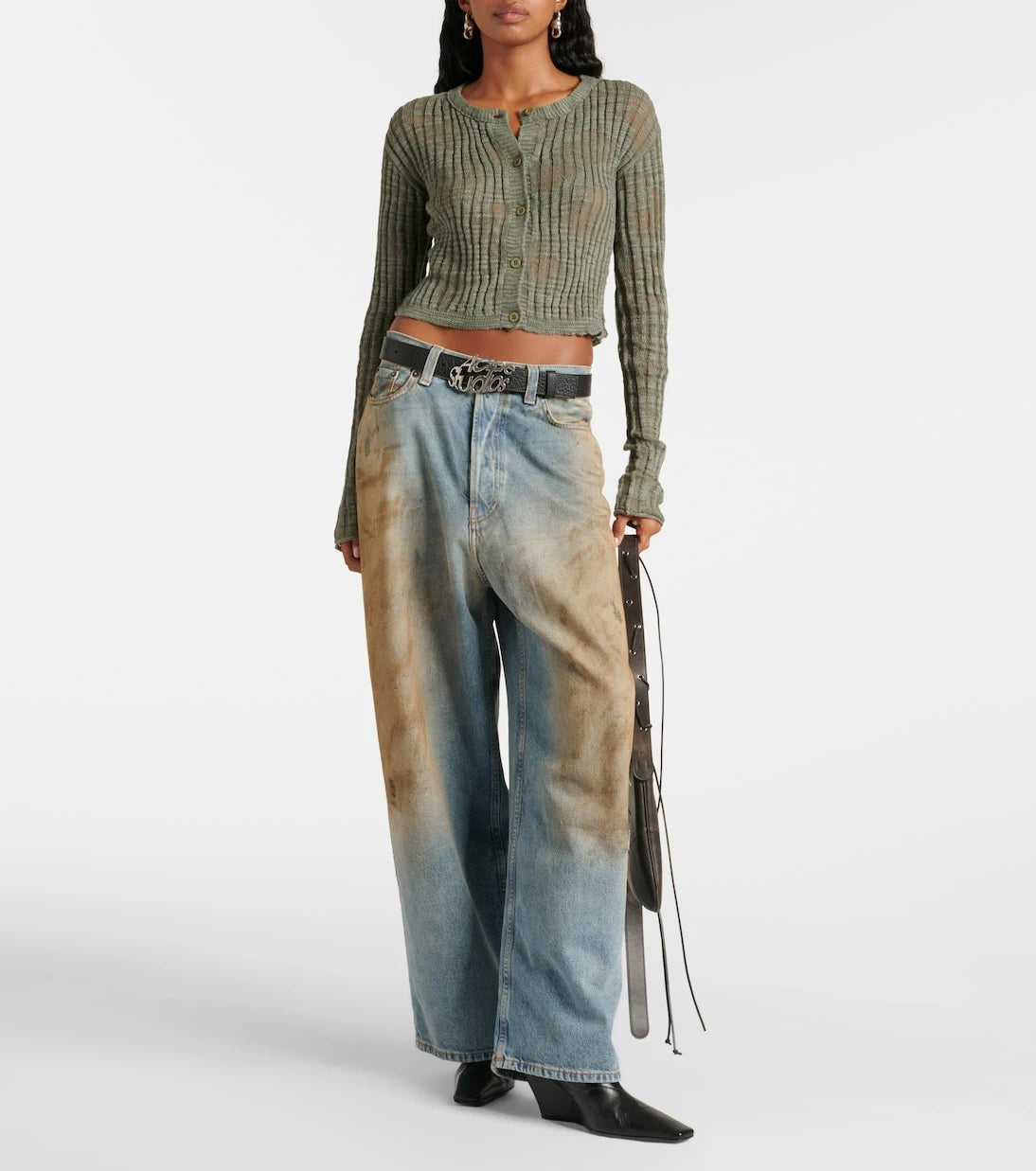 Acne Studios - Linen-blend cardigan