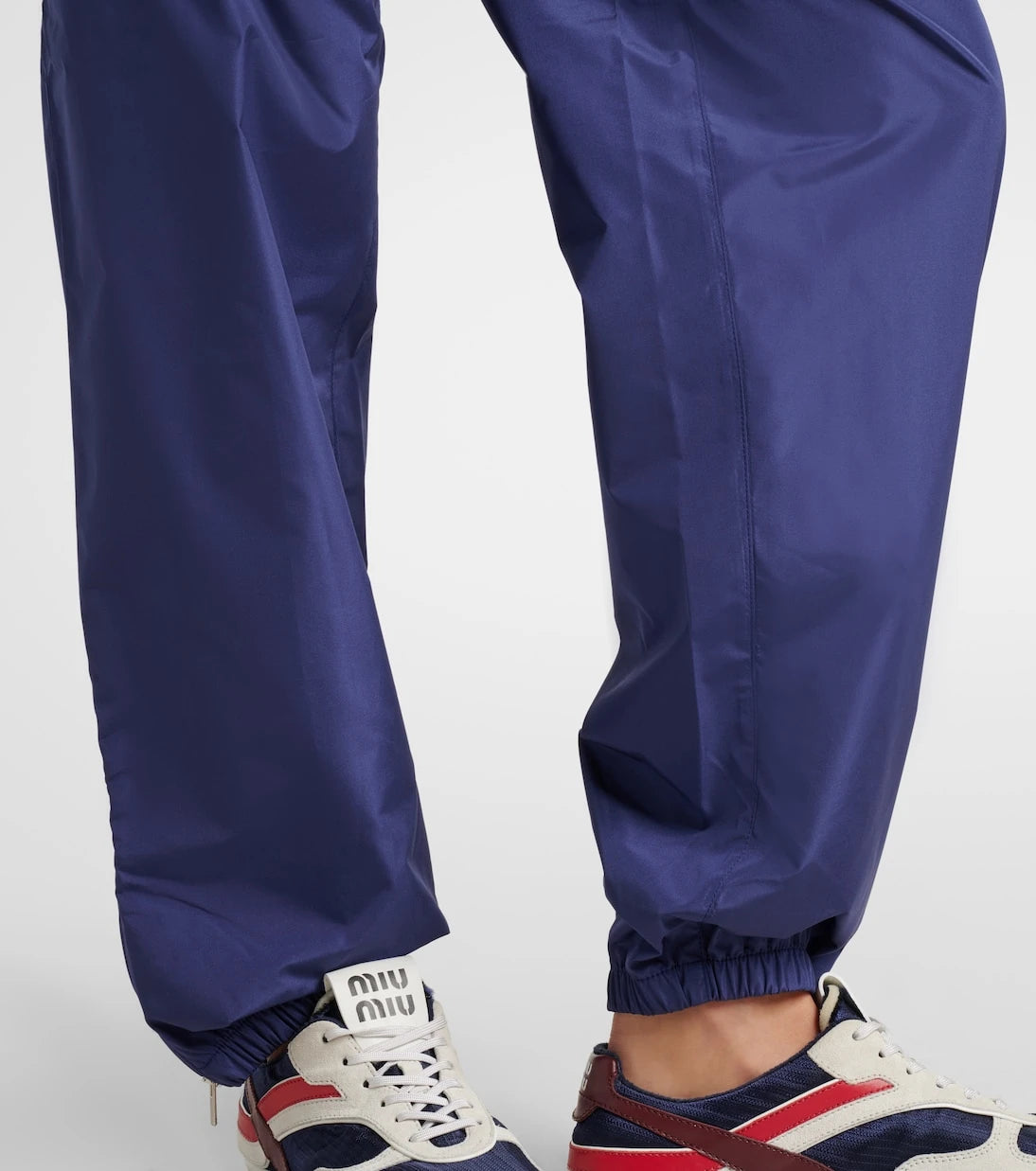 Miu Miu - x New Balance poplin track pants