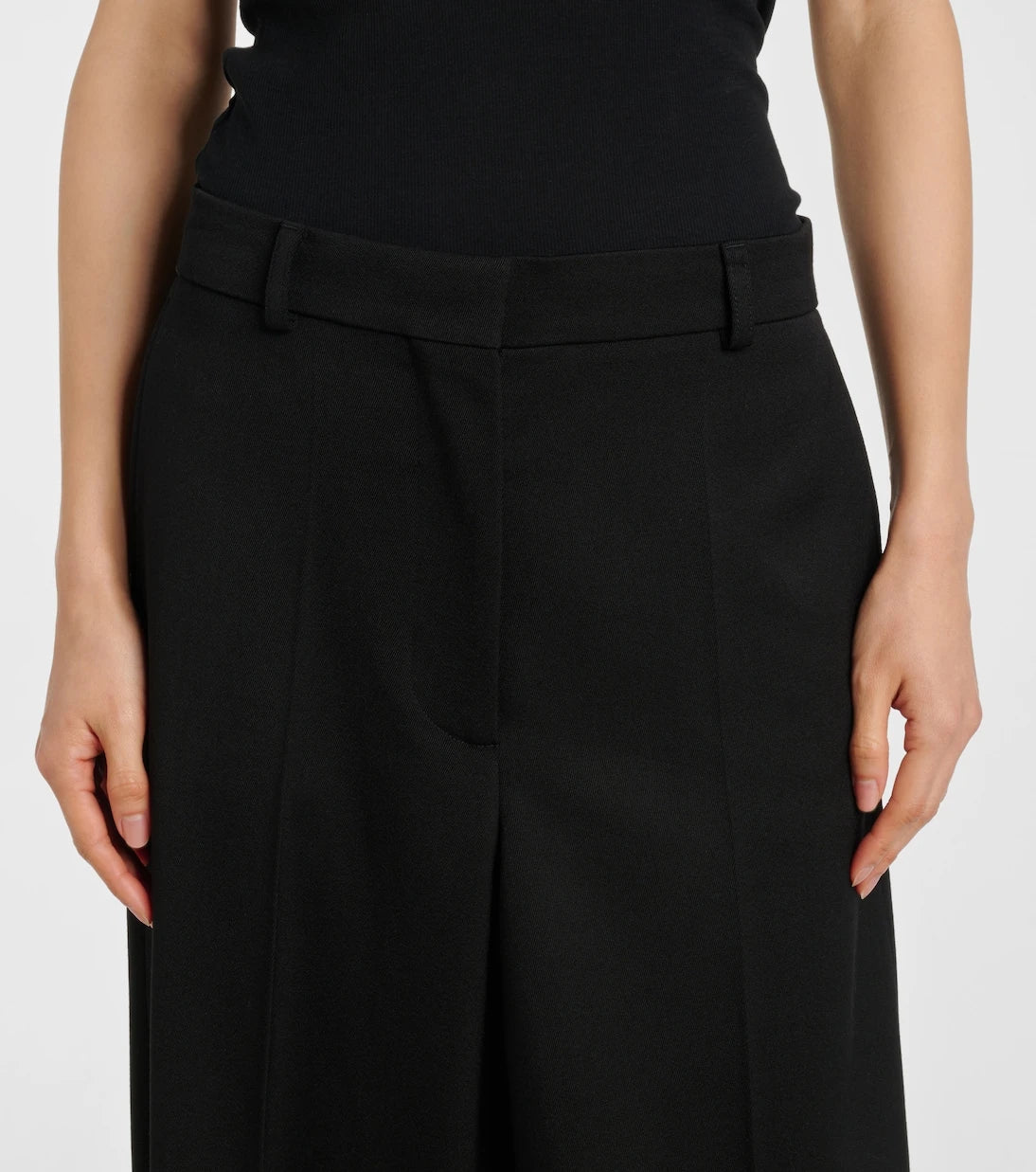 Stella McCartney - Wool wide-leg pants