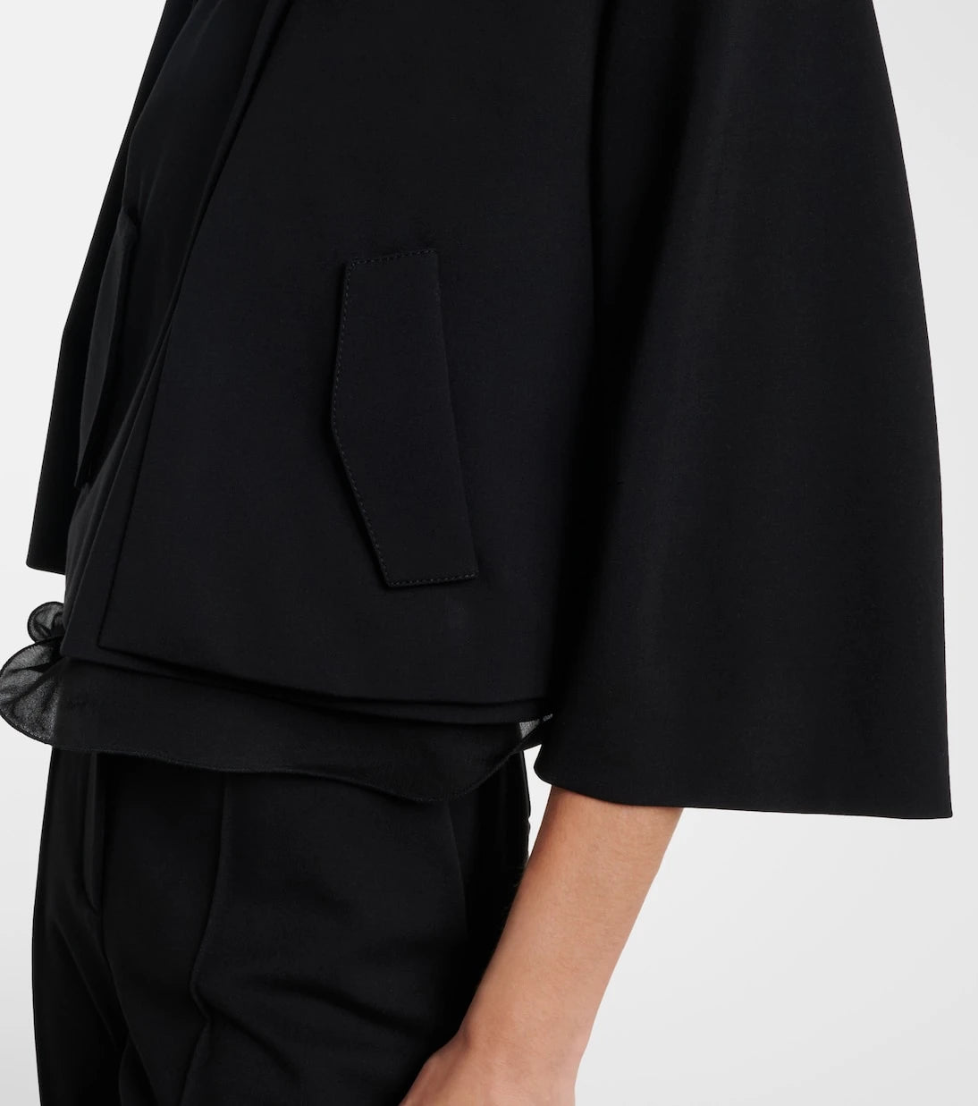 Dorothee Schumacher - Emotional Essence jarse crop ceket