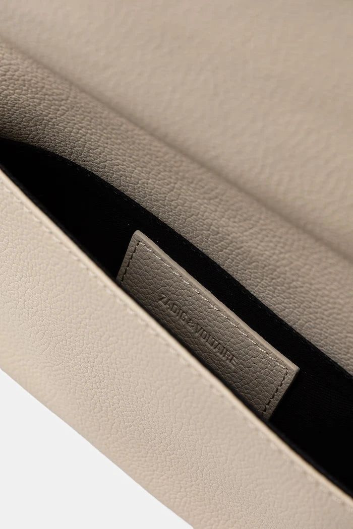 Zadig&Voltaire чанта дамска от кожа ROCK GRAINED LEATHER