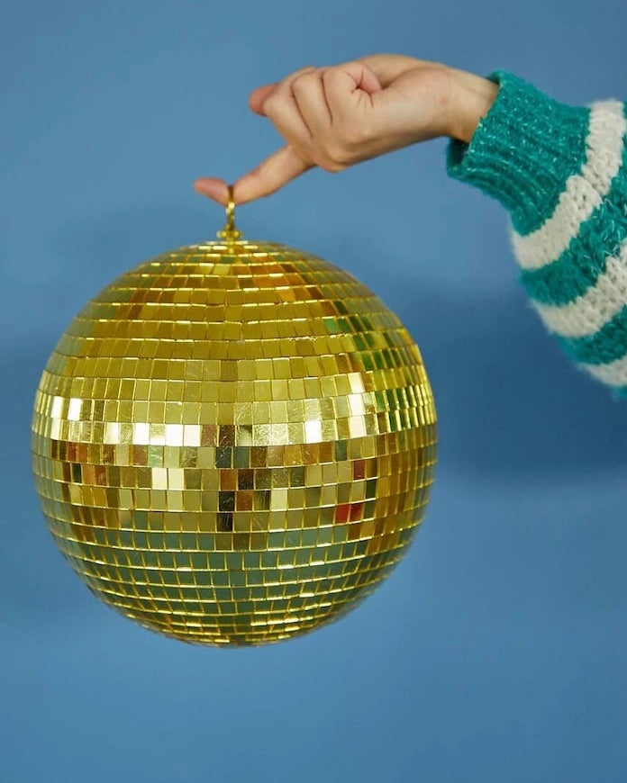 Rice Large Disco Ball Noel Süsü
