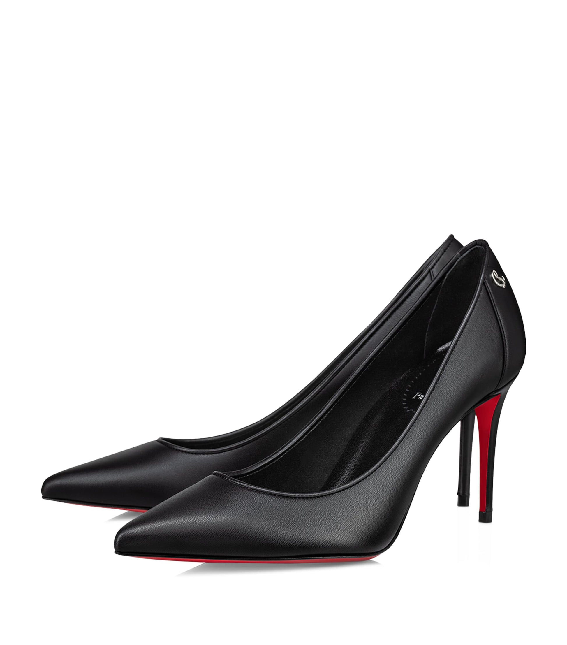 Christian Louboutin Black Sporty Kate Nappa Pumps 85