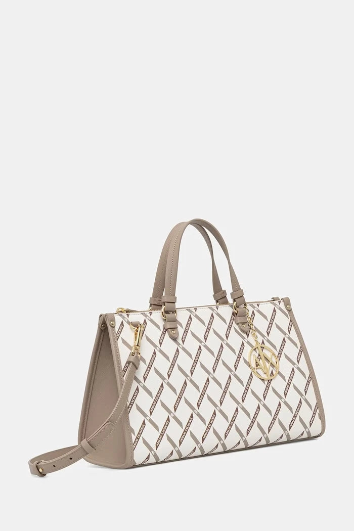 Armani Exchange шопинг чанта дамска от имитация на кожа