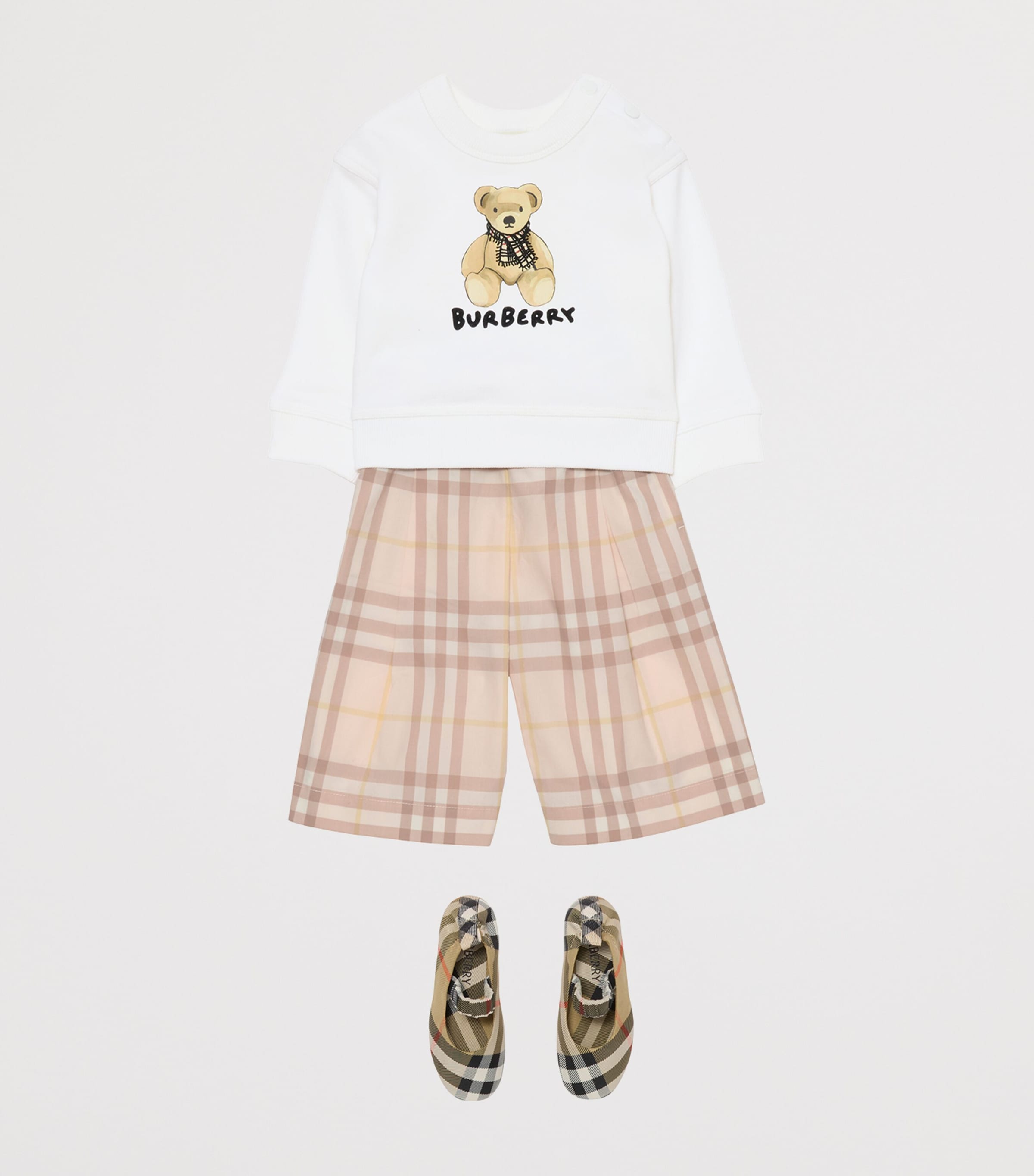 Burberry Kids Cotton Thomas Bear Sweatshirt (6-24 Months)