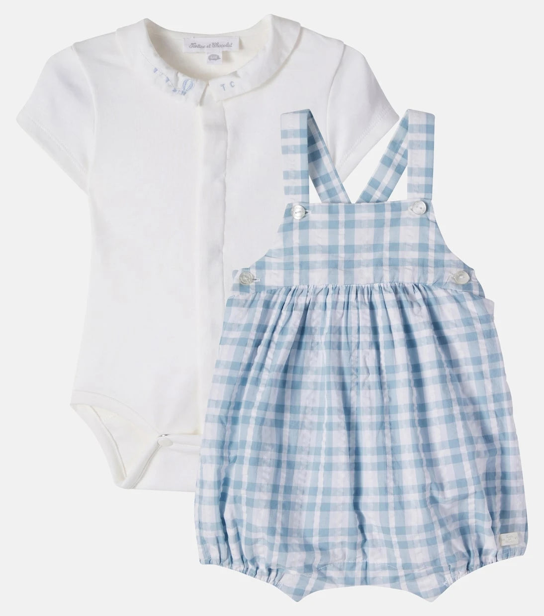 Tartine et Chocolat - Baby bodysuit and playsuit set