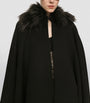 Multi Cashmere-Wool Cape