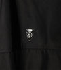 Black B Shield-Plaque Short Parka