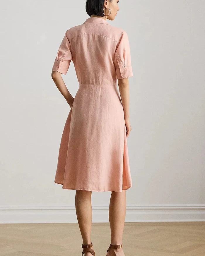 Lauren Ralph Lauren keten kloş elbise