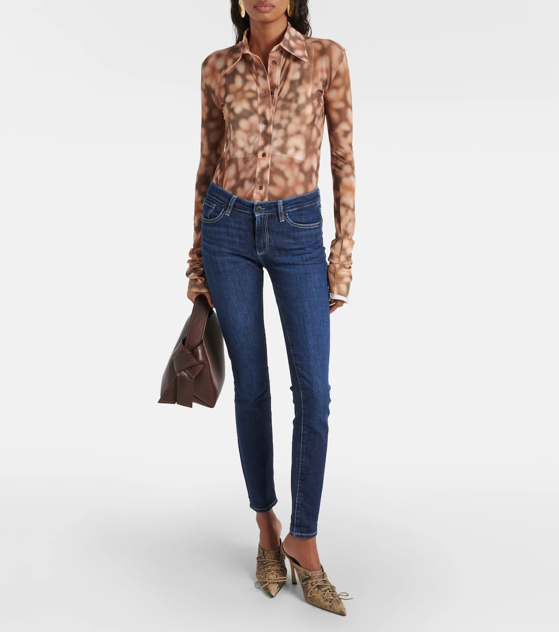 AG Jeans - Prima mid-rise skinny jeans