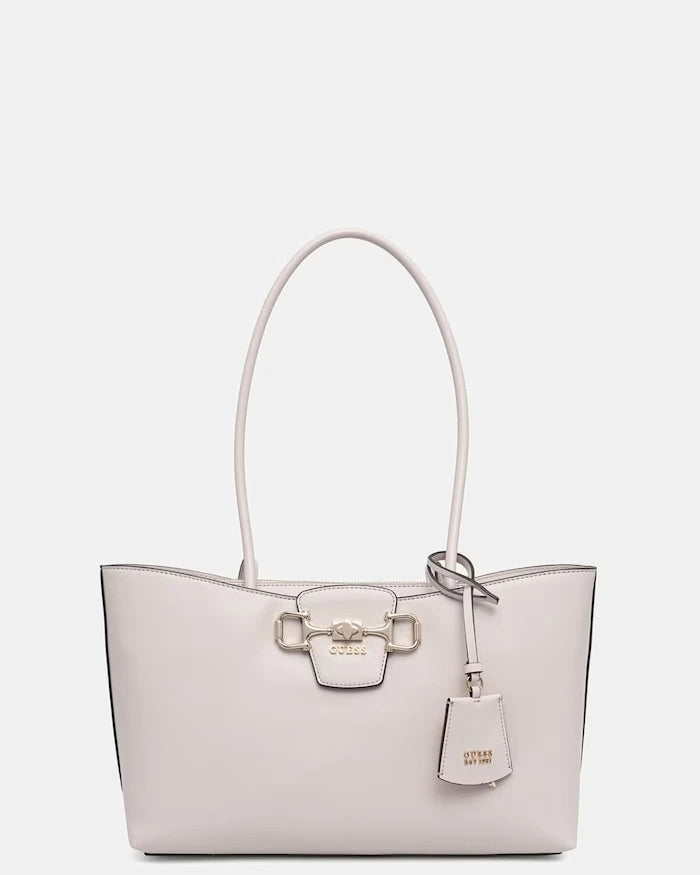 Guess чанта tote дамска от имитация на кожа JANIE