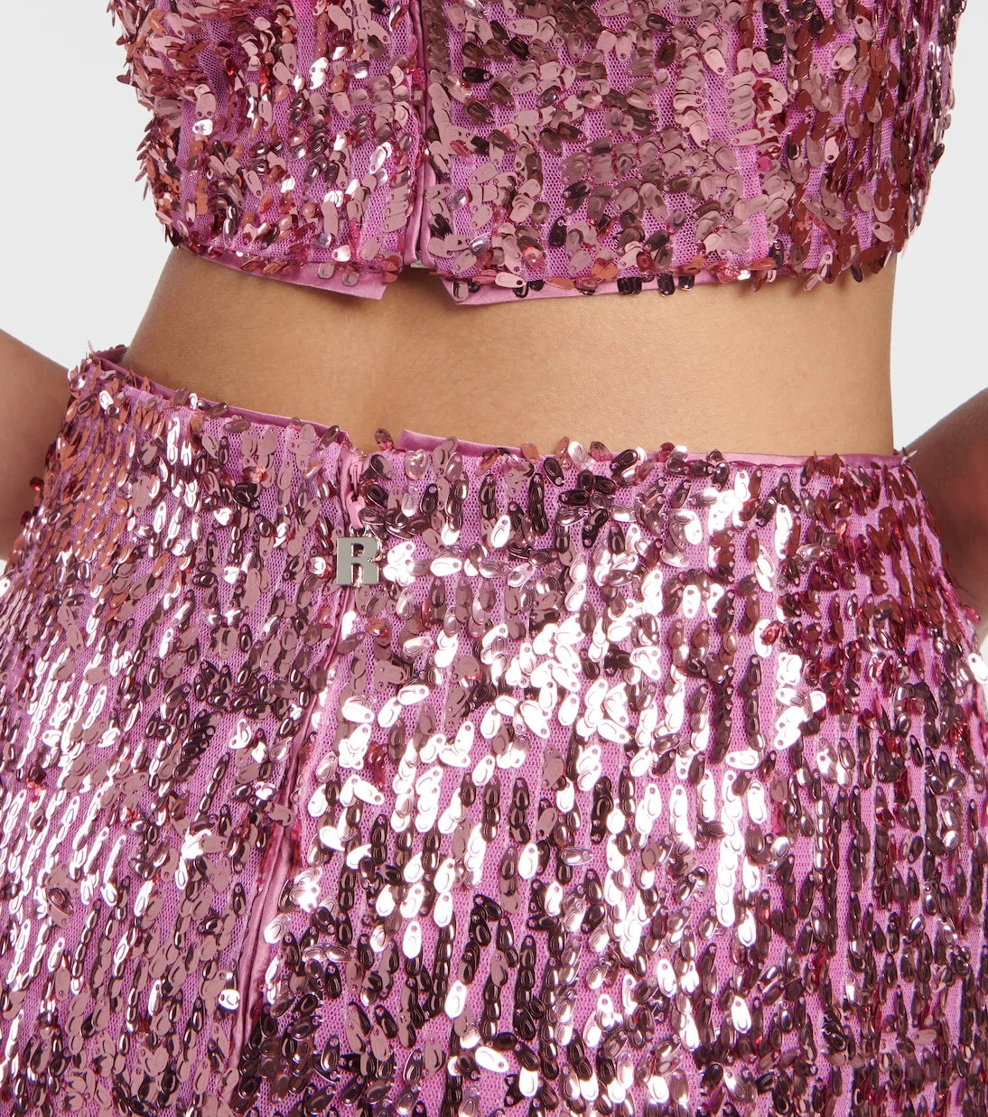 Rotate - Sequined pencil skirt
