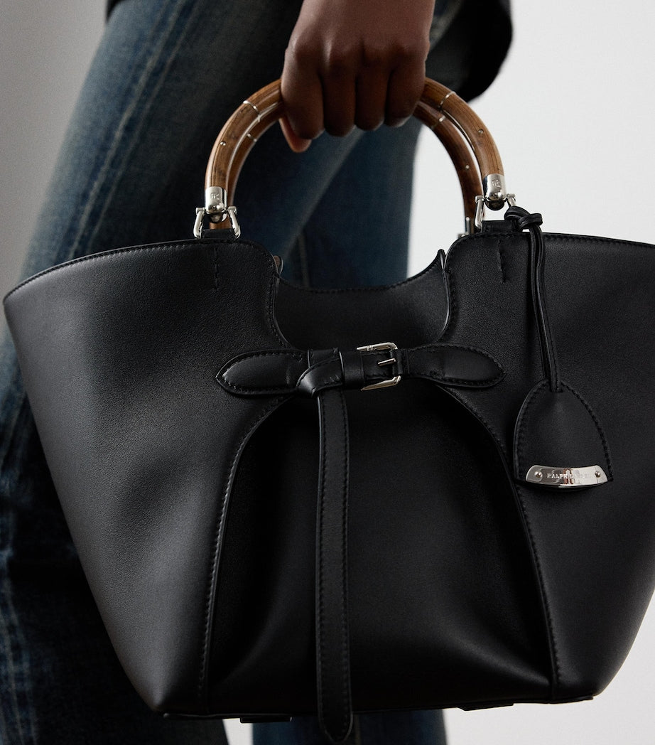 Leather Ralph Tote Bag