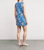 DÔEN Blue Floral Adele Mini Dress