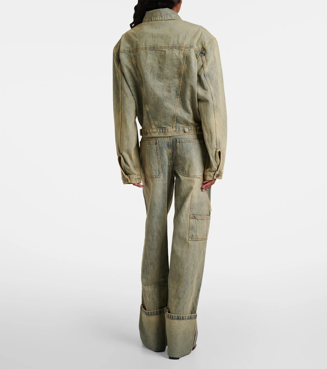 Entire Studios - Faded oversized denim jacket