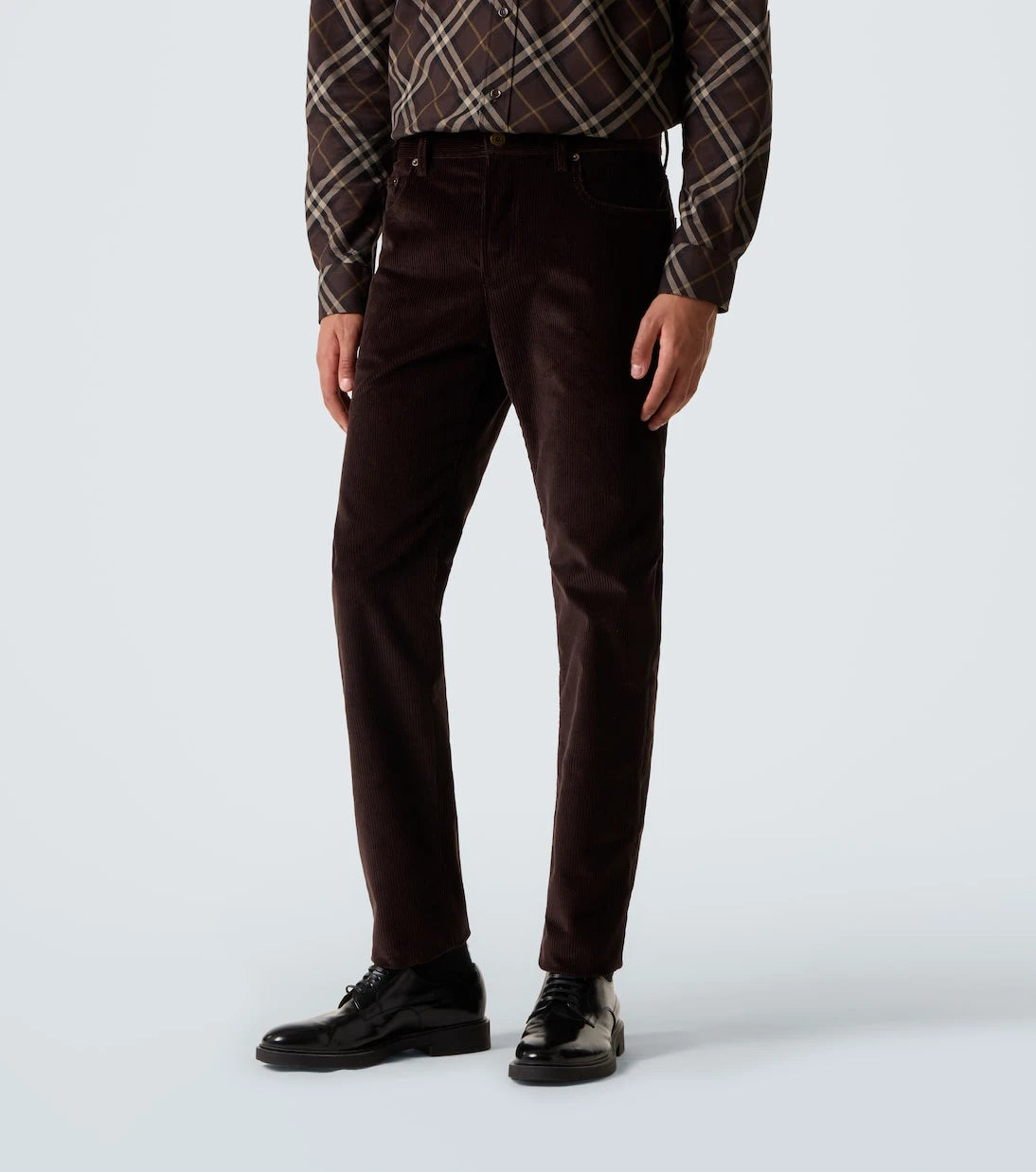 Burberry - Cotton corduroy slim pants
