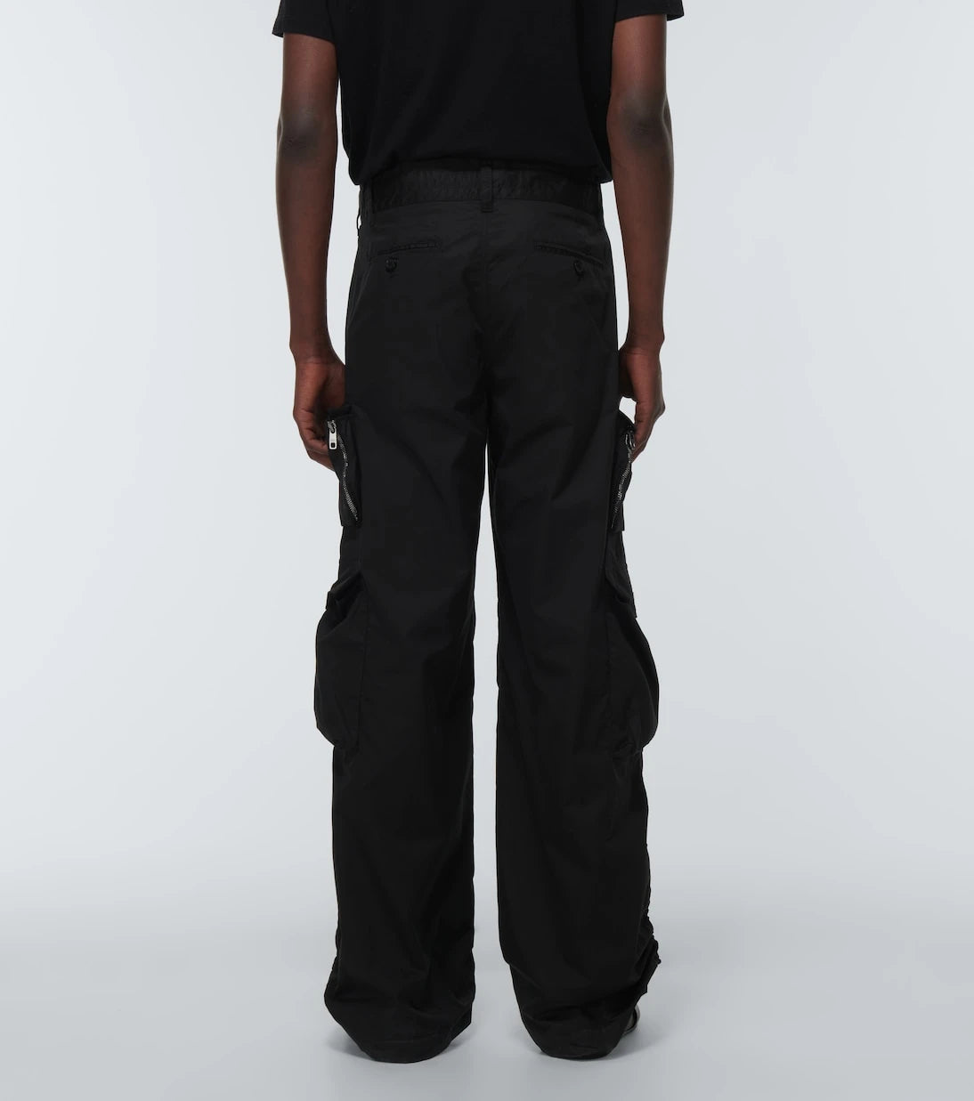 Dolce&Gabbana - High-rise straight cotton pants