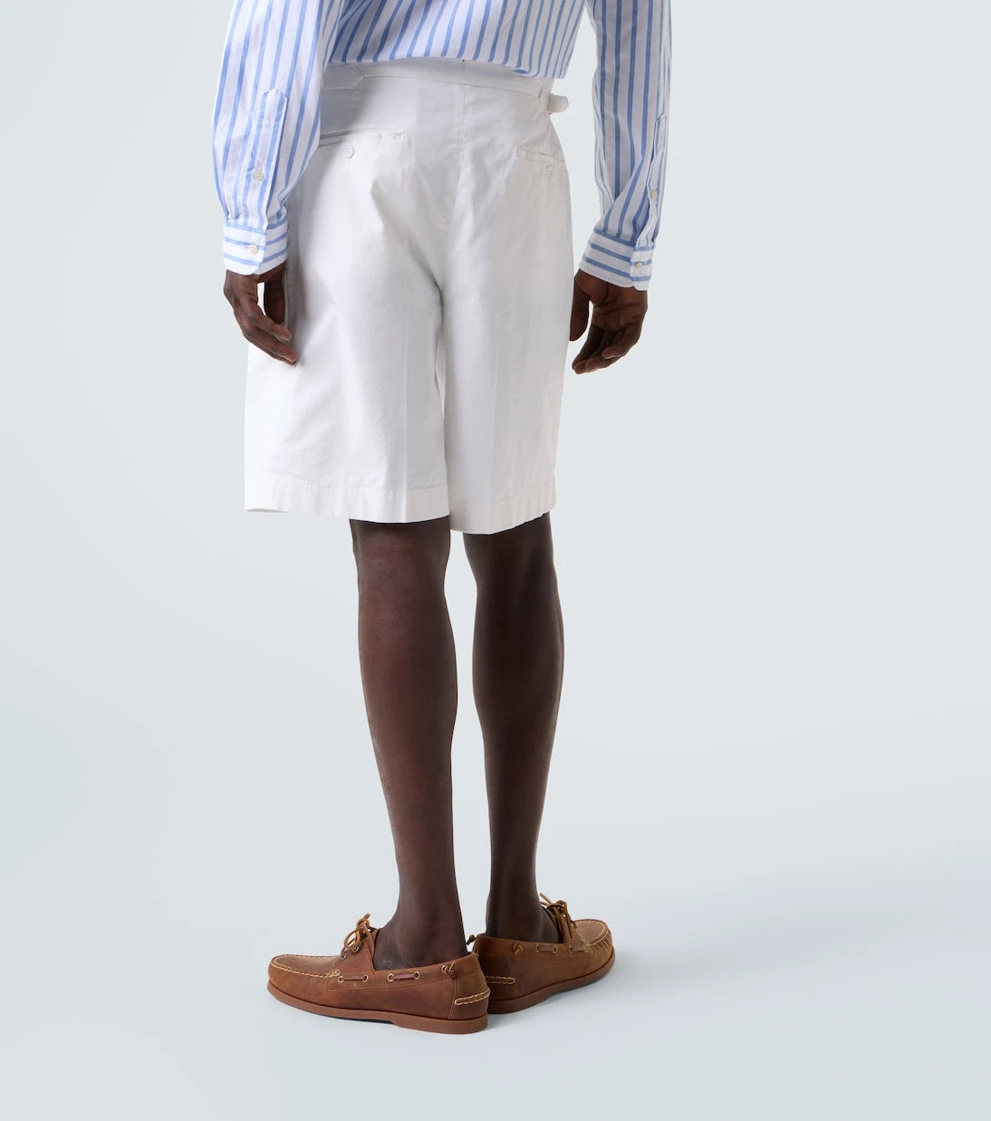 Ralph Lauren Purple Label - Cotton-blend Bermuda shorts