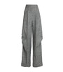 Max Mara Multi Wool-Silk Tweed Trousers
